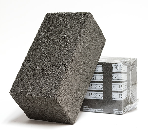 8" x 4" x 3.5" Grill Bricks — 12/Case