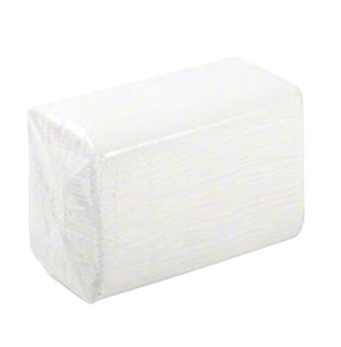 White 2-Ply Cocktail Napkins — 3,000/Case