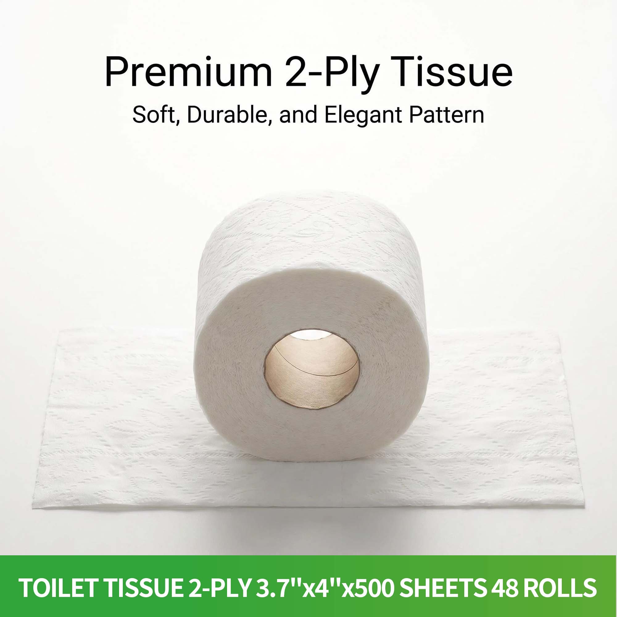 Bathroom Tissue Rolls — 96 Rolls/Pack
